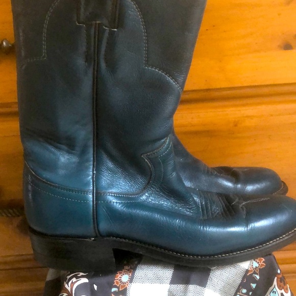 Justin cowboy boots size 6 - Picture 8 of 10